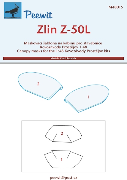 Zlin Z50 Canopy Mask (KP)  M48015