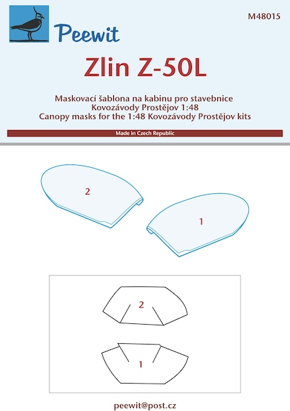 Zlin Z50 Canopy Mask (KP) M48015