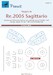 Reggiane Re2005 Canopy and Wheel Mask (Special Hobby) M48016