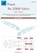 Reggiane Re2000 Falco , J20, Heja Canopy and Wheel Mask (Special Hobby) M48017