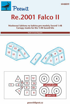 Re2001 Falco II Canopy (Sword) M48019