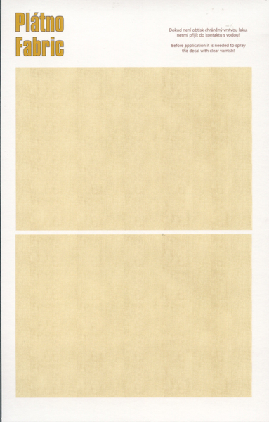 Fabric (new) imitating decals (dark colour) M49006