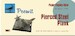 Paper display base 10,3x10,3 cm (Pierced Steel plank, PSP) M70003