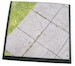 Paper display base 10,3x10,3 cm (Concrete - Grass)  M70006