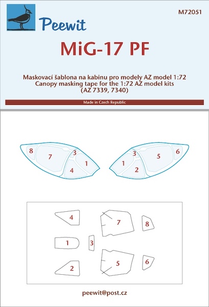 Mikoyan Mig17PF (AZ)  M72051