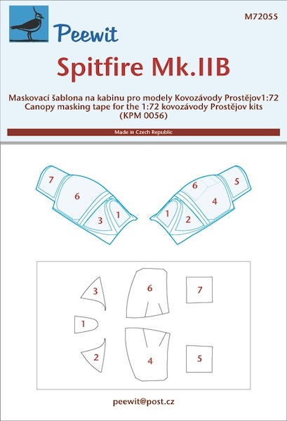 Supermarine Spitfire MKIIb (KP)  M72055