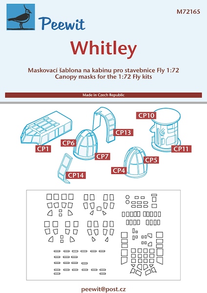 AW Whitley Canopy masking (Fly)  M72165