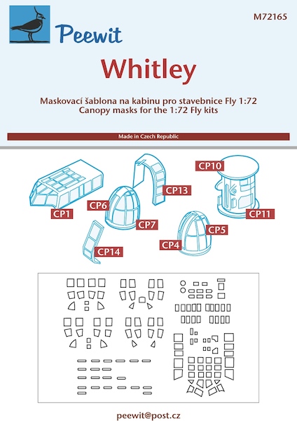 AW Whitley Canopy masking (Fly) M72165