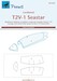 Lockheed T2V Seastar Canopy masking (Sword) M72187