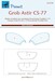 Grob Astir CS77 Canopy masking (KP Models) M72190