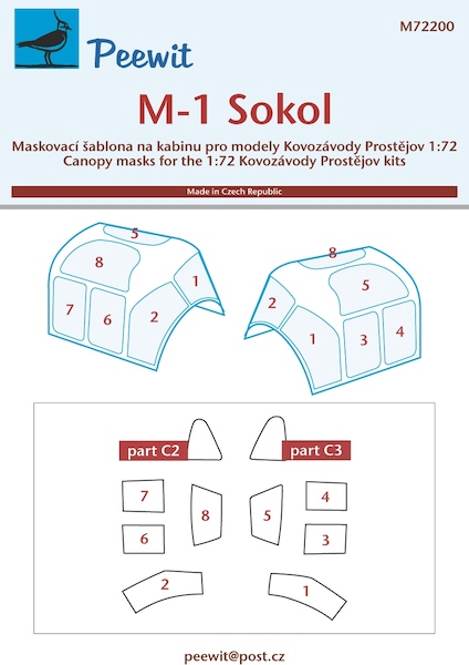 M1 Sokol Canopy masking (KP)  M72200