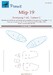 Mikoyan MiG19 / Shenyang F6C "Farmer C" Canopy masking (Valom) M72212
