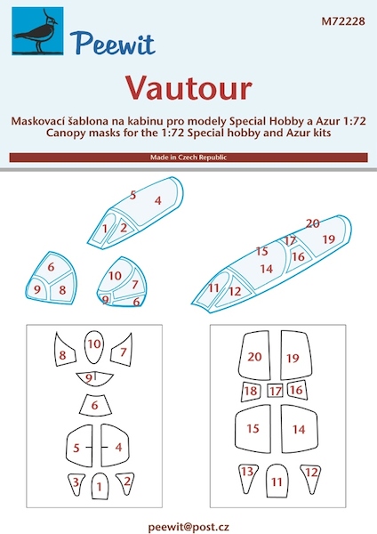 Vautour Canopy Mask (Special Hobby)  M72228