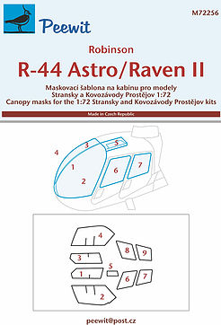 R44 Astro / Raven II Canopy and Cabin mask (KP, Stransky) M72256