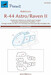 R44 Astro / Raven II Canopy and Cabin mask (KP, Stransky) M72256