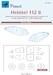 Heinkel He112B Canopy and wheel mask (RS Models) M72271