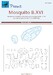 Mosquito B MkXVI Canopy and nose cone mask (Airfix) M72282