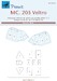 Macchi MC205 Veltro Canopy mask (Italeri) M72294