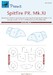 Supermarine Spitfire PR Mk.XI Canopy and wheel mask (KP Models) M72300