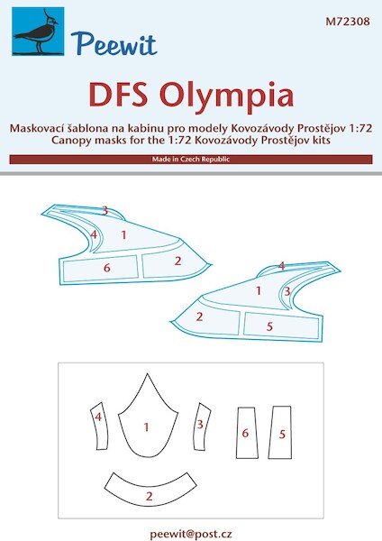 DFS Olympia Canopy mask (KP models) M72308
