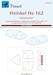 Heinkel He162 'Salamander'Canopy and wheel masks (AZ single seater kits) M72310