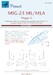 Mikoyan MiG23ML/MLA Flogger G Canopy masks  (Clear Props) M72320