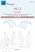 HC2 Heli Baby Canopy mask (AZ Models, Sabre Models) M72333