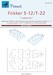 Fokker S11/T22 Instructor Canopy mask (AZ Models) M72334