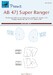Agusta AB47J Super Ranger Canopy mask (LF Models) M72338