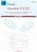 Hawker P1127 Canopy Mask (Airfix) M72364