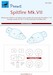 Supermarine Spitfire MkVII Canopy and wheel Mask (AZ/KP) M72366