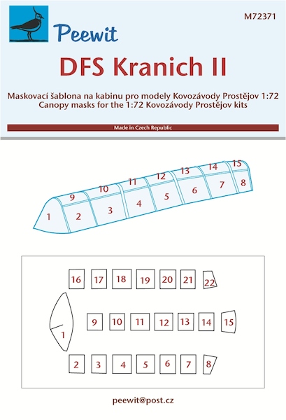 DFS Kranich II Canopy Mask (Kovosavody Prostejov) M72371