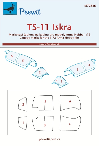 TS11 Iskra Canopy Mask (Arma Hobby)  M72386