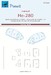 Heinkel He280 Canopy mask (RS Models) M72388