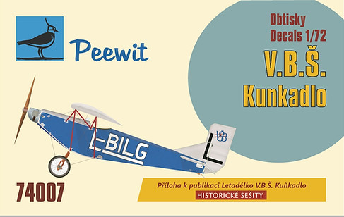 V.B.S. Kunkadlo decals (Eduard) M74007