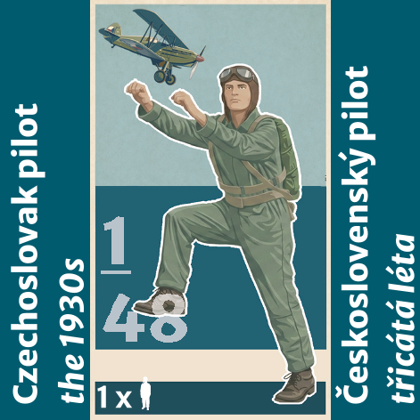 Czechoslovak Pilot in 1930 (1 figure)  PEW46001