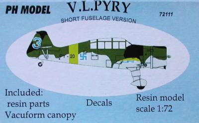 V.L. Pyry (Short Fuselage Version) 72111