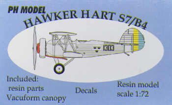 Hawker S7/B4 Hart (Swedish AF) HR72107