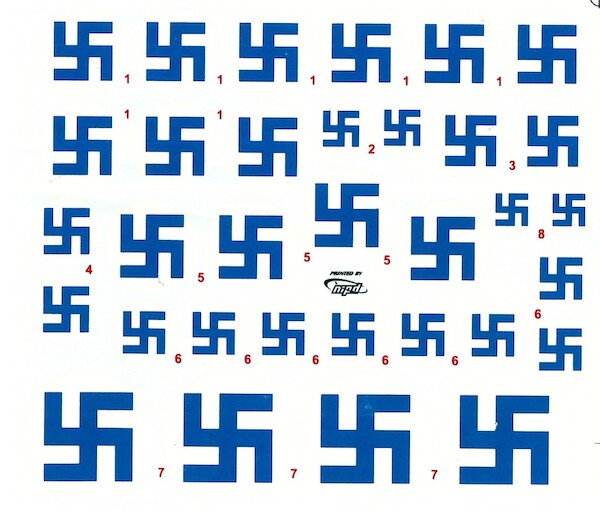 Finnish National markings WW2  PHD7204