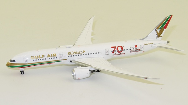 Boeing 787-9 Dreamliner Gulf Air 70th anniversary A9C-FG 04299