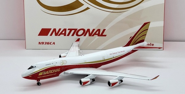 Boeing 747-400BCF National Airlines 30 Glrious years of National N936CA  04454
