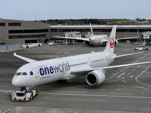 Boeing 787-9 JAL One world JA861J 04458