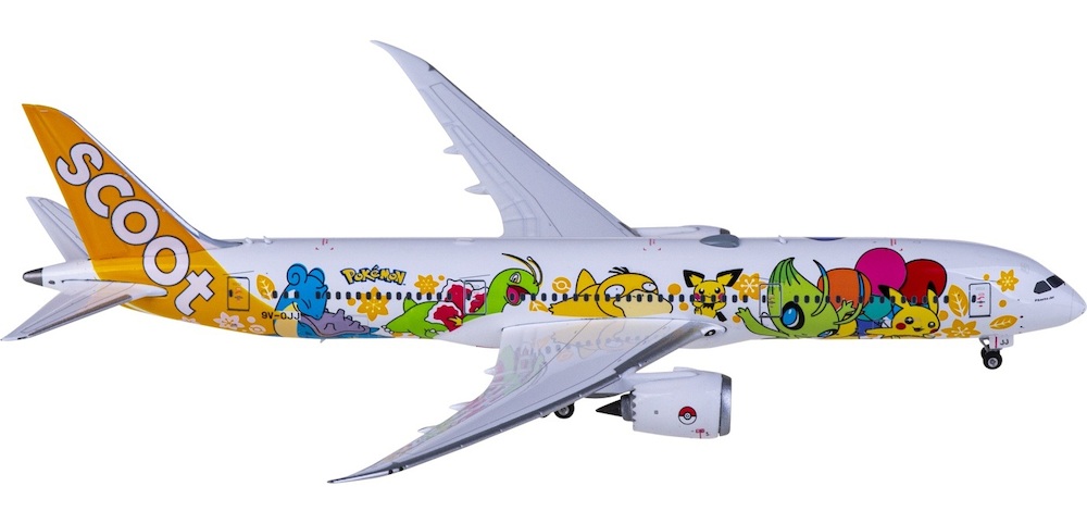 比較的美品 Scoot 787-9 ポケモン スクート航空 1:400 | www.pro13.pnp