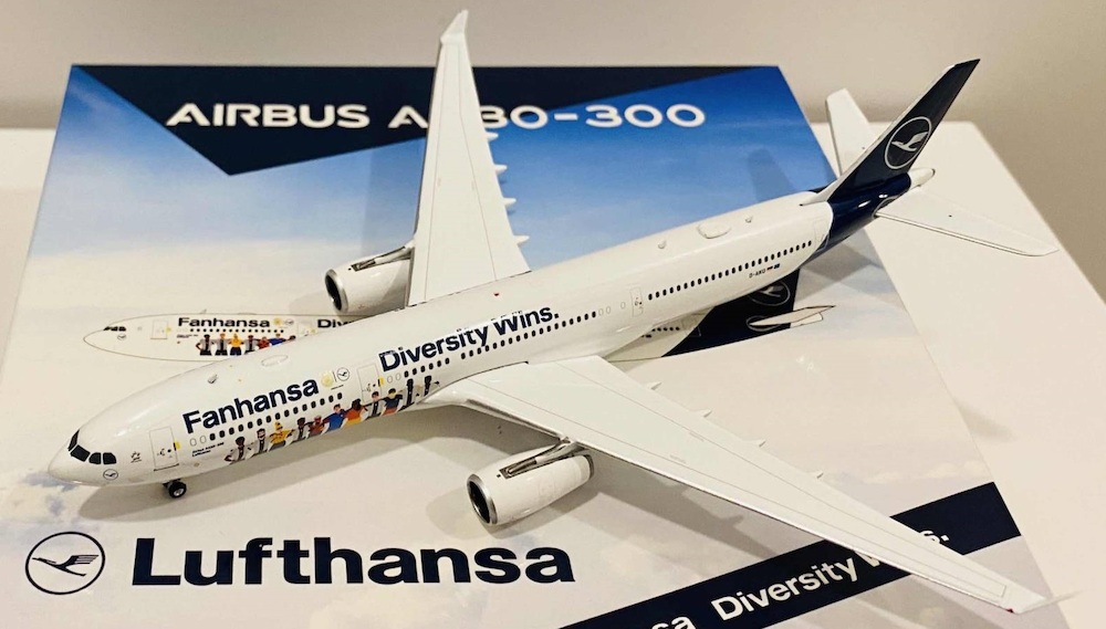 A-330-300 Lufthansa *Diversity Wins* D-AIKQ (Herpa Wings 537216