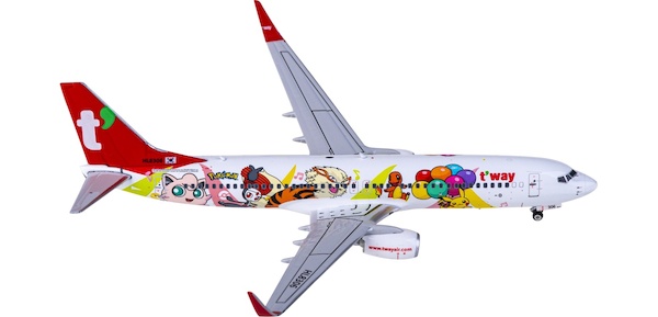 Boeing 737-800 T'way Air Pokemon HL8306  04510