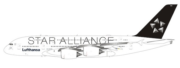 Airbus A380-800 Lufthansa Star Alliance D-AIMO 04512