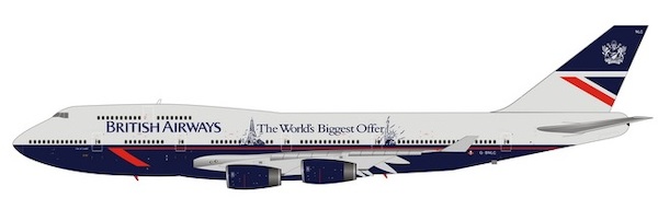 Boeing 747-400 British Airways The World's Biggest Offer G-BNLC 04514