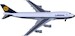 Boeing 747-100 Lufthansa D-ABYC (Polish)