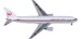 Boeing B767-300ER JAL Japan Air Lines JA8268 polish 