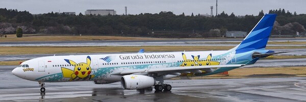 Airbus A330-300 Garuda Indonesia "Pokemon" PK-GPY  04645